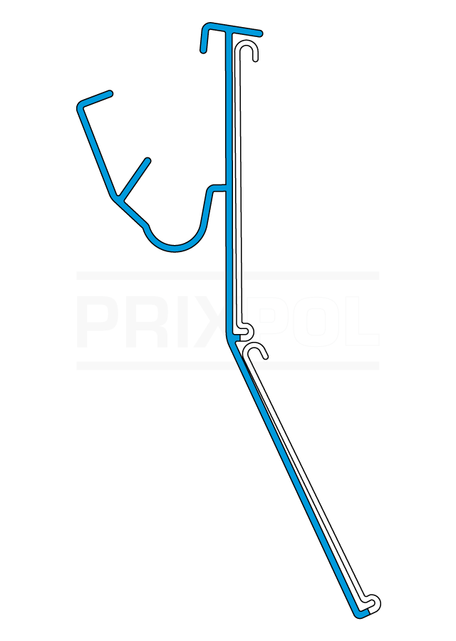 Doppelscannerschiene LS (25°)